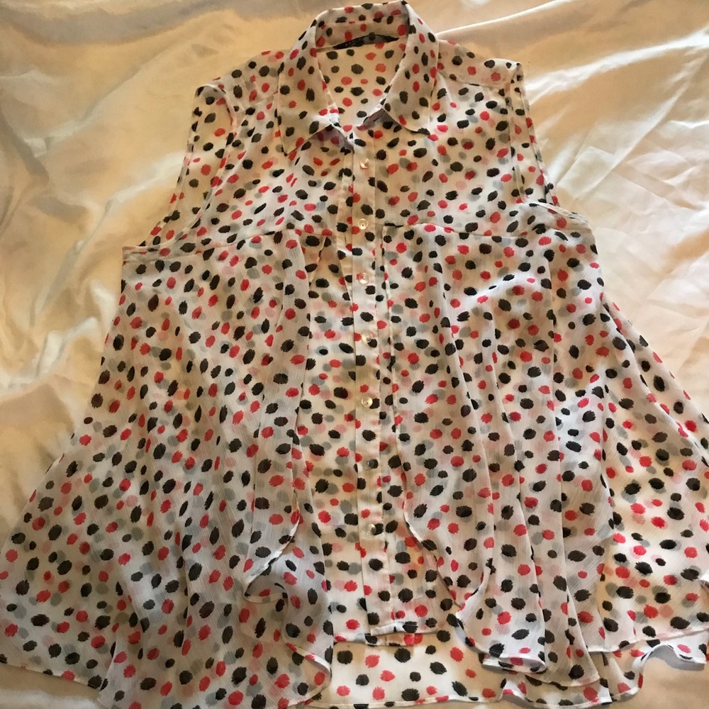 Zac and Rachel Flowy button down